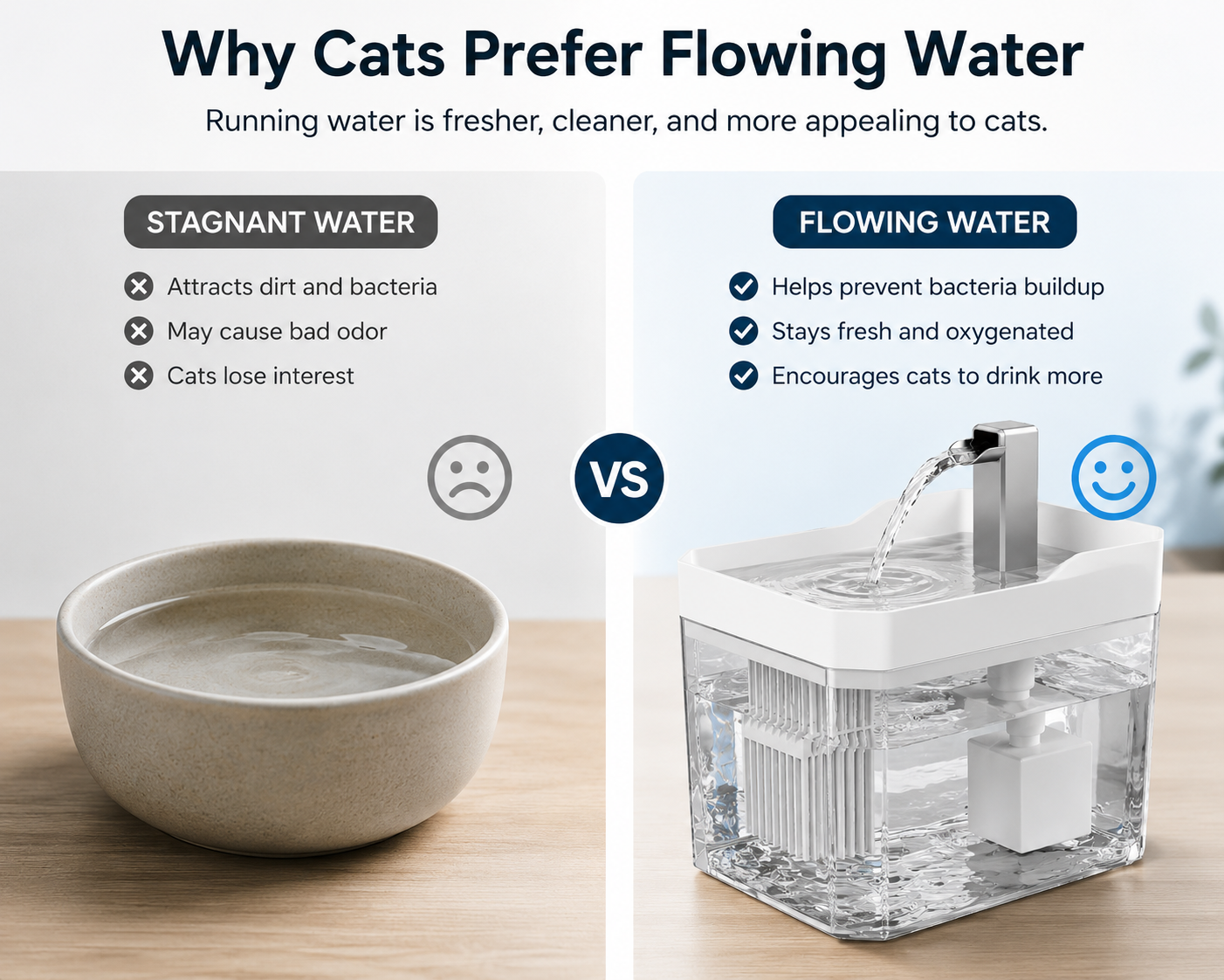 Smart Cat Water Fountain with Filter