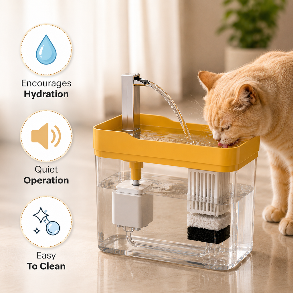 Automatic Cat Water Fountain